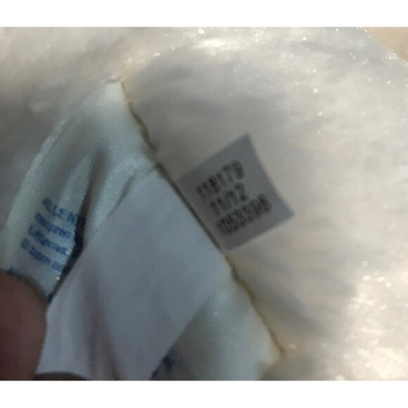 Build a Bear Workshop White Plush Bear Stuffed Animal Toy 16" Brown Nose - Picture 7 of 8